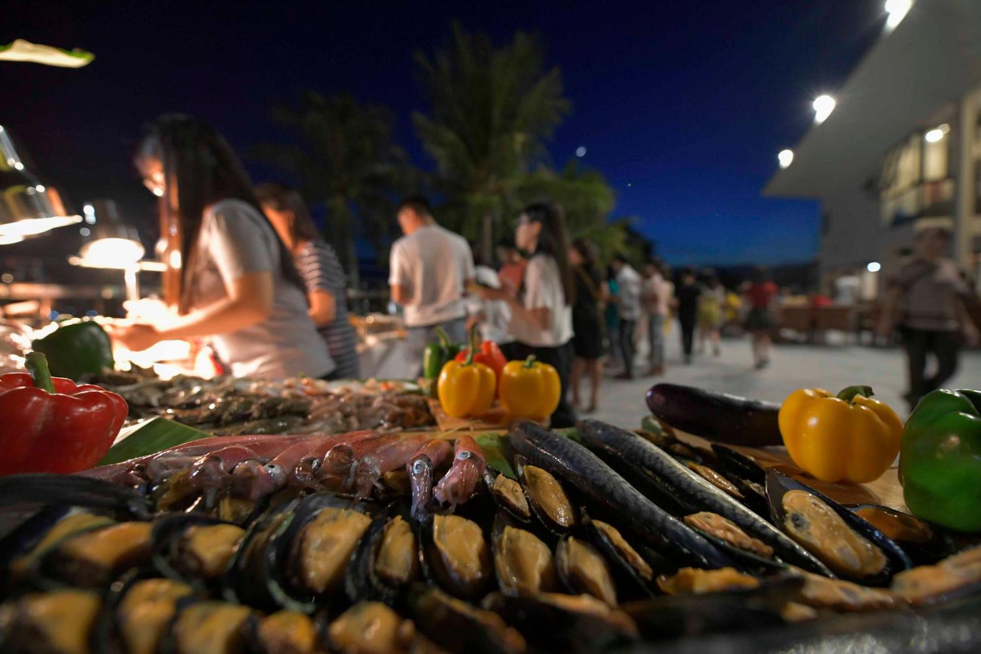 Cocoland Thu Xa Ancient Town Resort Kuang Ngai Dış mekan fotoğraf